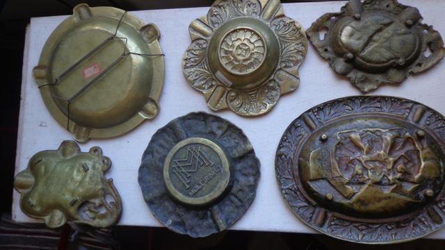 Cinzeiros de Escritorio em Bronze "Holland" Decoração - Foto 2