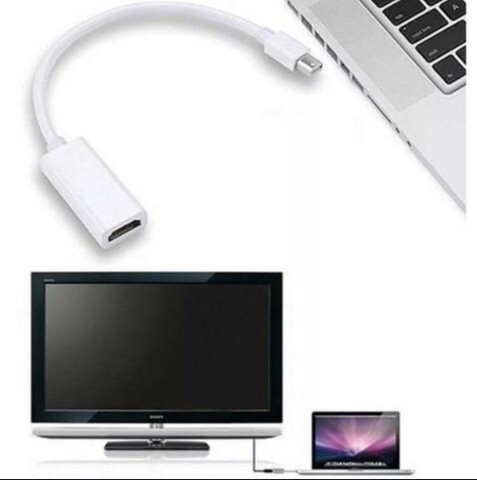 Cabo adaptador Macbook Mini DisplayPort para HDMI macbook hdmi cabo - Foto 3