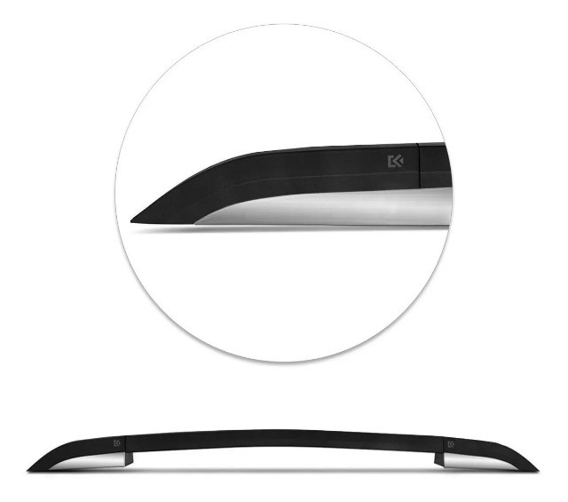 Rack Teto Longarina Jeep Renegade 2015 à 2020 - Preto - Modelo Original - Foto 2