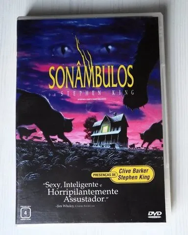 Dvd Sonâmbulos - Stephen King - Original C/ Encarte Interno