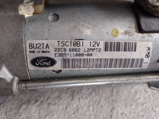 Motor de Arranque Ford Ka 2019 1.0 3 Cilindros 