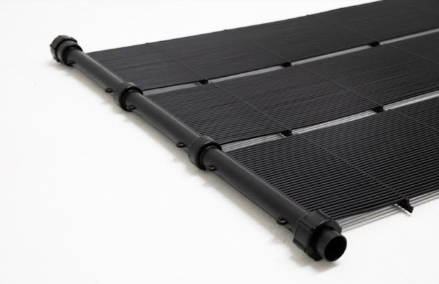 Kit Aquecedor Solar Piscina 21,0 m2 até 29 mil litros (05 Placas 4m) Pratic