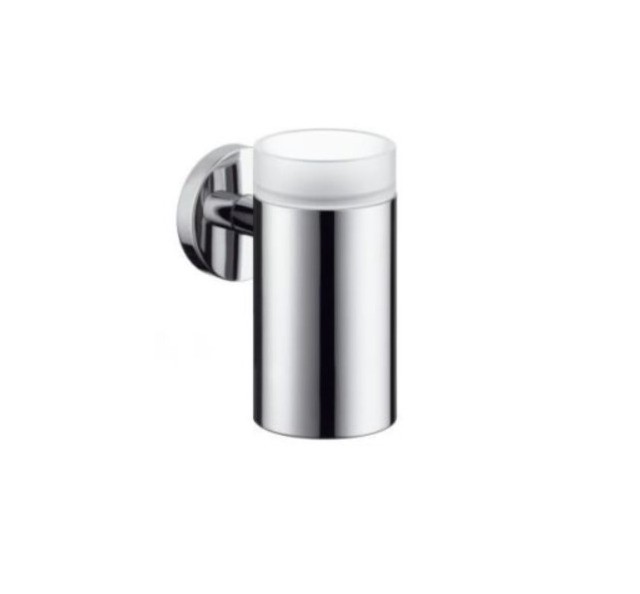 Hansgrohe / Grohe - Porta Escova Dental Aço Inox + Cristal