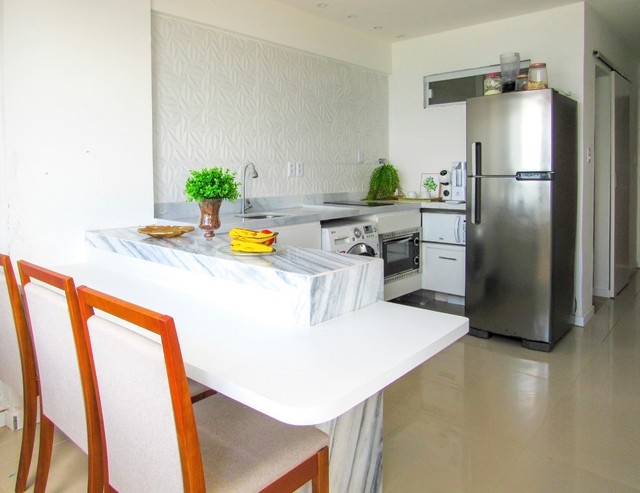 Apartamento com vista mar - pituba - aluguel temporada