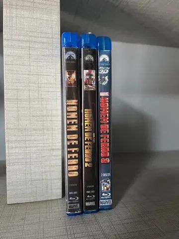 coleção trilogia blu ray iron man homem de ferro - Foto 6