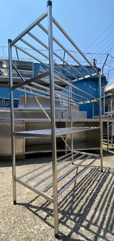 Estante inox tubular - Foto 3