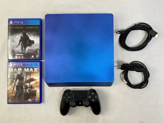 Ps4 Fat 500gb Usado + 2 Jogos Físicos Garantia E Nota Fiscal