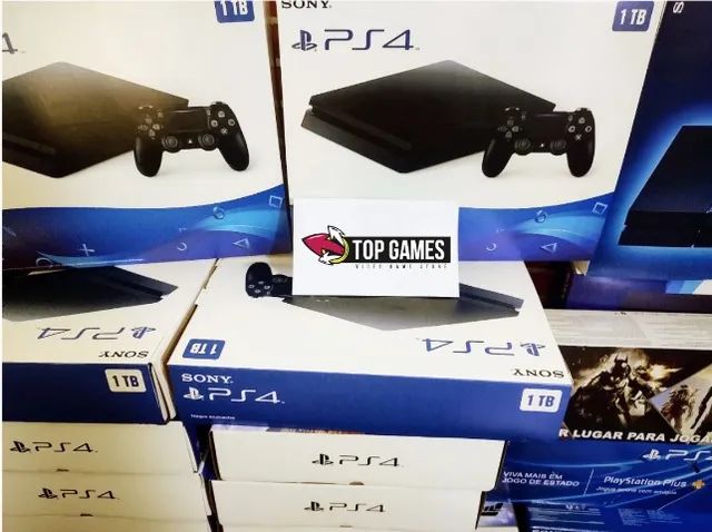 Playstation 4 Slim - 1tb - semi novo - Foto 2