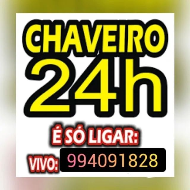 CHAVEIRO AUTOMOTIVO E RESIDENCIAL 24HORAS 