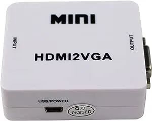Adaptador Hdmi Vga Compatível Ps4 Ps3 Xbox 360 One Hdmi2vga