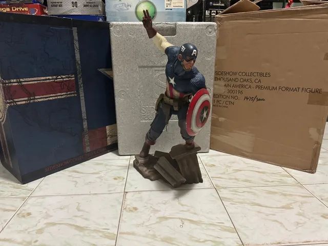 Capitão América - Sideshow 1/4(55CM de altura)