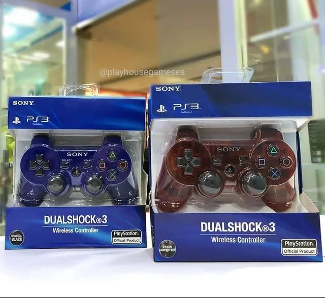 Controle PS3 PC Dualshock 3 - PLAYHOUSE 