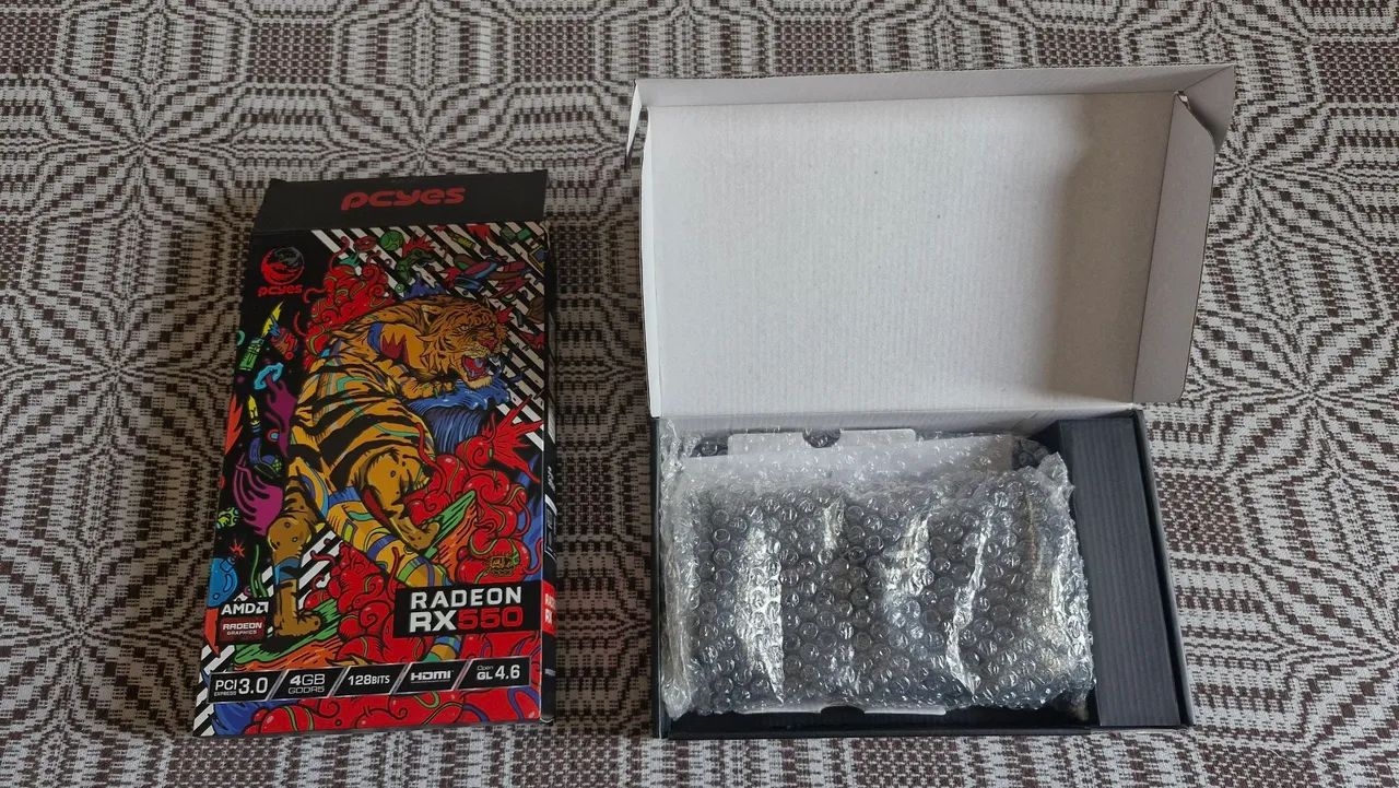 Placa de Video AMD Radeon RX 550 4 GB - Foto 2