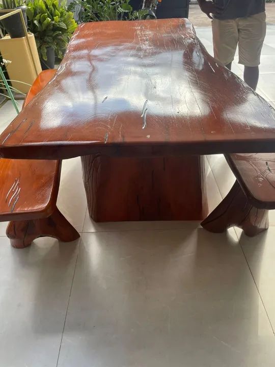 Mesa rústica de 2 metros, PROMOÇÃO  - Foto 5