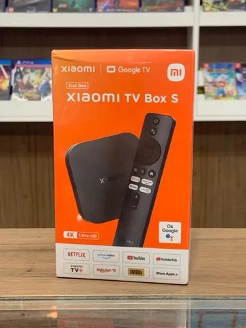 Xiaomi Mi Box S 4k 2 Geração Loja Fisica Novo Curitiba