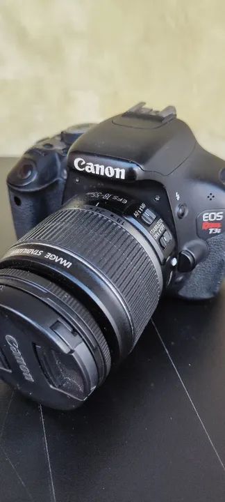 Câmera Canon EOS Rebel T3i - leia o anuncio - Foto 2