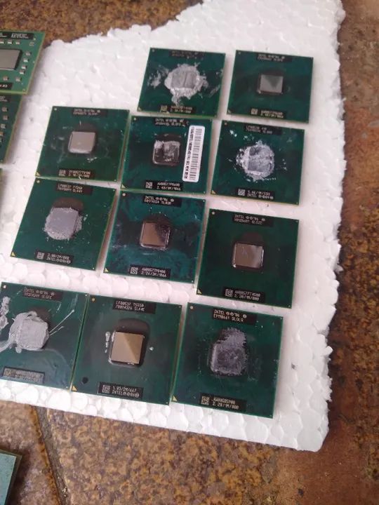 Lote de processadores de Socket 479 de notebook (core2duo)