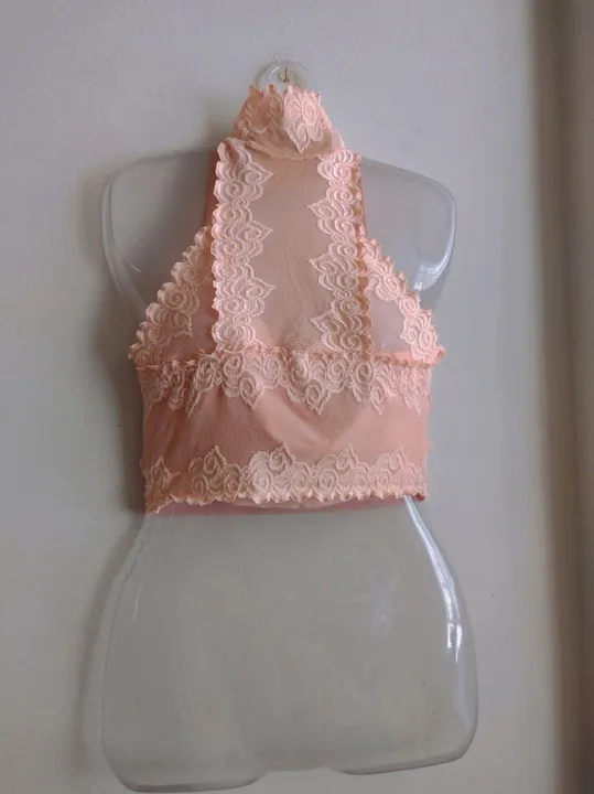 Top de renda - Delicado e Sexy!