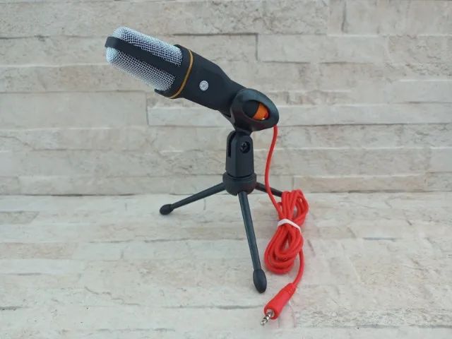 Microfone SF 666 Omnidirecional Condensador com tripe - Foto 4