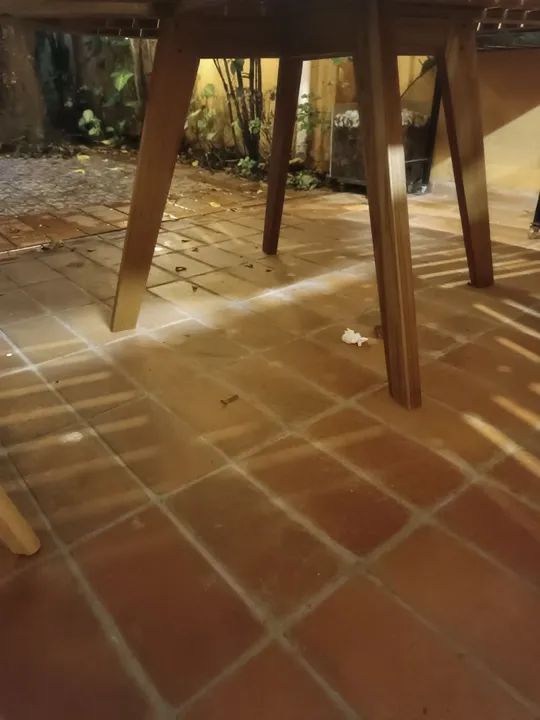 Mesa Caraíba com prato giratório da Tok Stok - Foto 3
