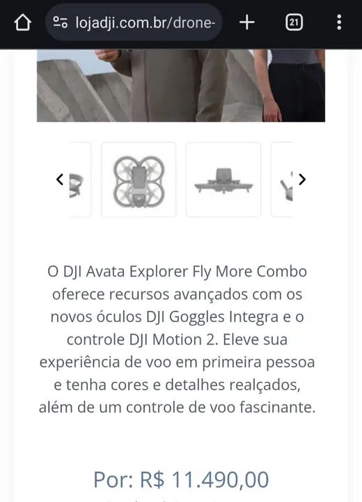 Drone DJI Avata Explorer Combo - Foto 4