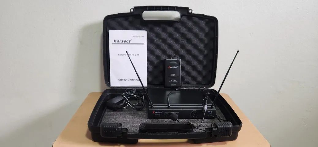 Microfone de cabeça sem fio - Foto 3