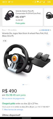 Krom K-Wheel - Comprar volante gaming PC/PS3/PS4/XBOX ONE