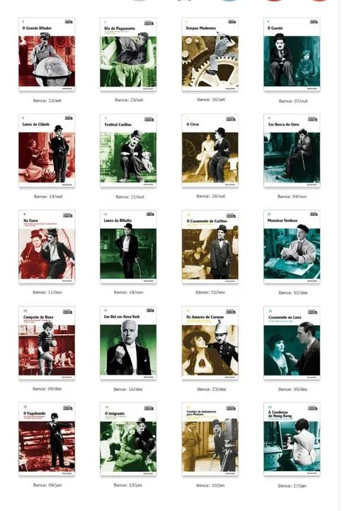 Coleção Folha Charles Chaplin com 20 DVD's - Foto 3