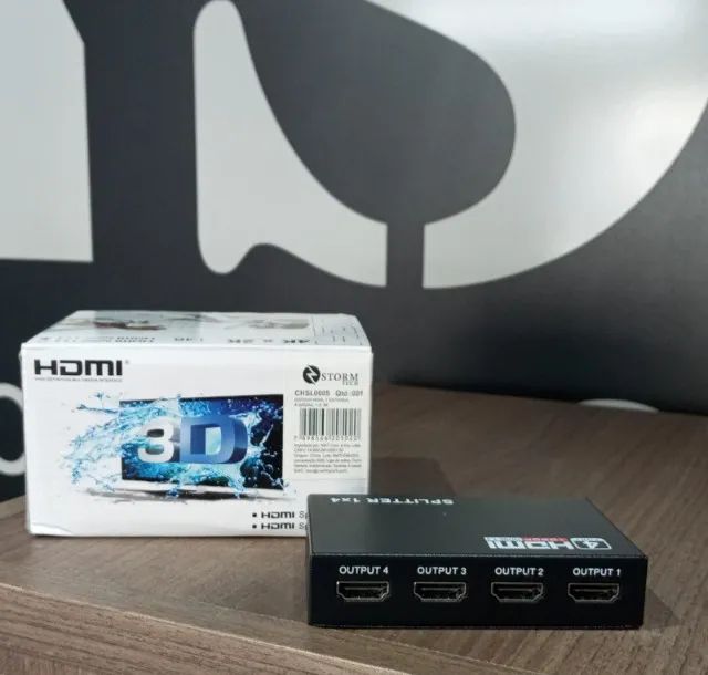 Splitter HDMI 1x4 ,1 entrada 4 saídas Storm tech - Foto 2