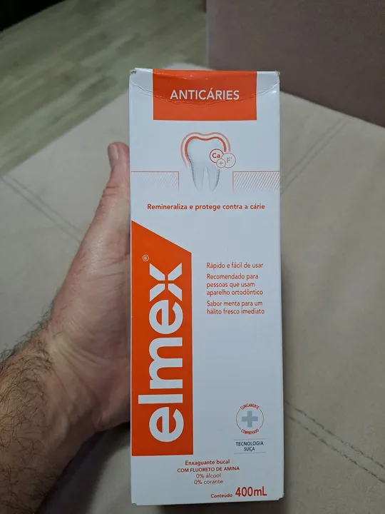 Enxaguante Bucal Elmex 400ml - Anti cáries
