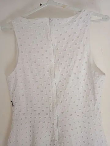 Vestido Branco algodão Tam M  - Foto 2