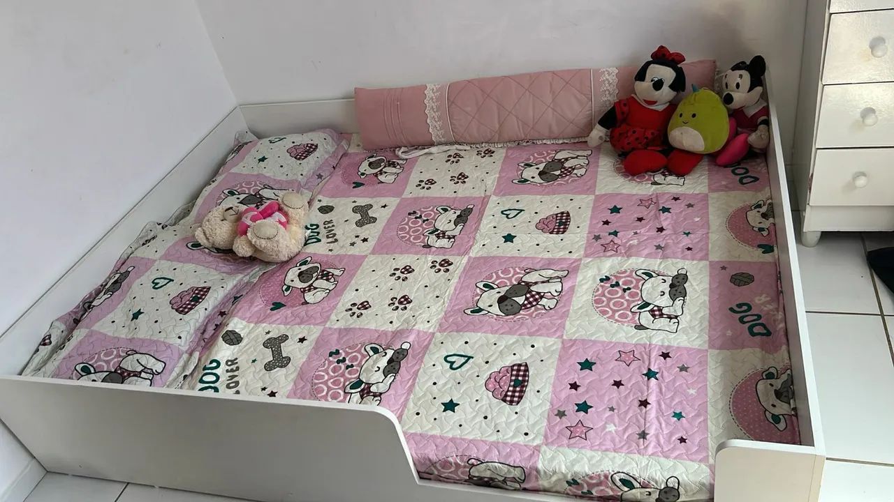Cama infantil de casal em MDF  - Foto 3