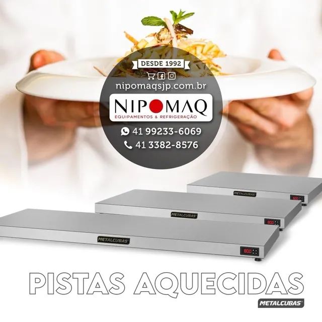 PISTA AQUECIDA PAM-1300 - METALCUBAS  - Foto 6