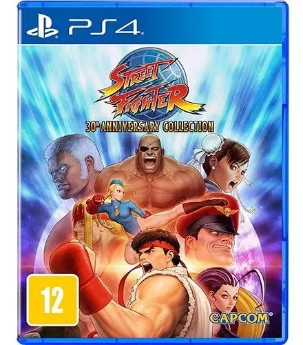 Jogo Ps4 Street Fighter 30 Anniversary Collection