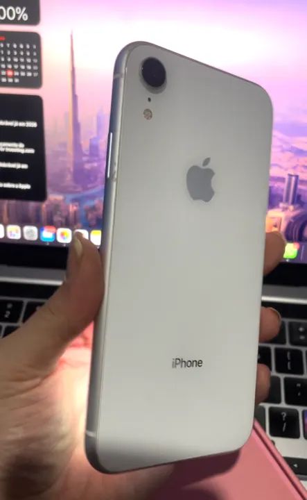 iPhone XR 64Gb Branco- semi novo - Foto 5