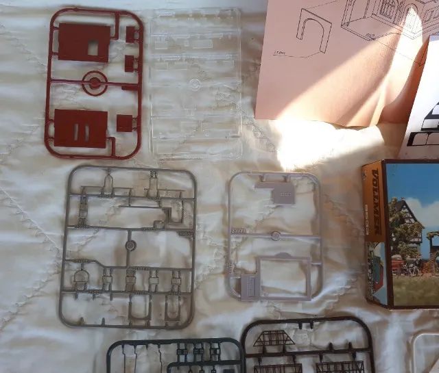 Kit Albergue alemão escala Z - Vollmer para ferromodelismo - Foto 3