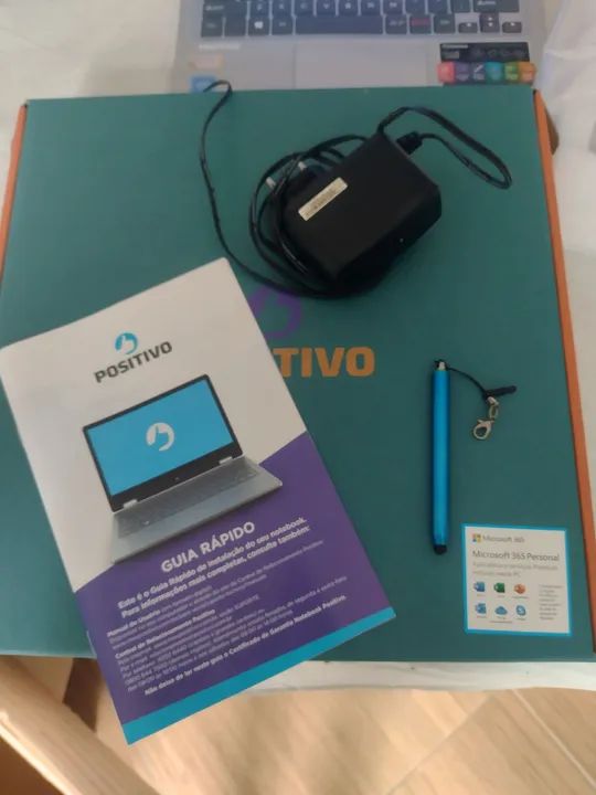 Notebook Positivo Duo C4128A Celeron4GB Cinza - Foto 4