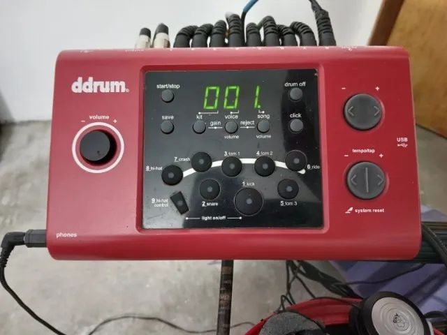 Bateria Eletronica - Módulo Ddrum DD1 64288118422786123