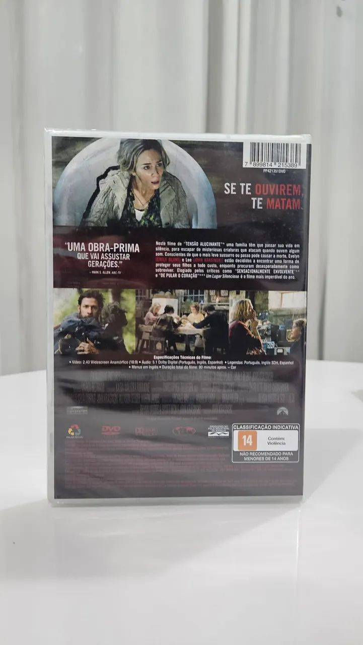 DVD Um Lugar Silencioso - Lacrado e Original  - Foto 2