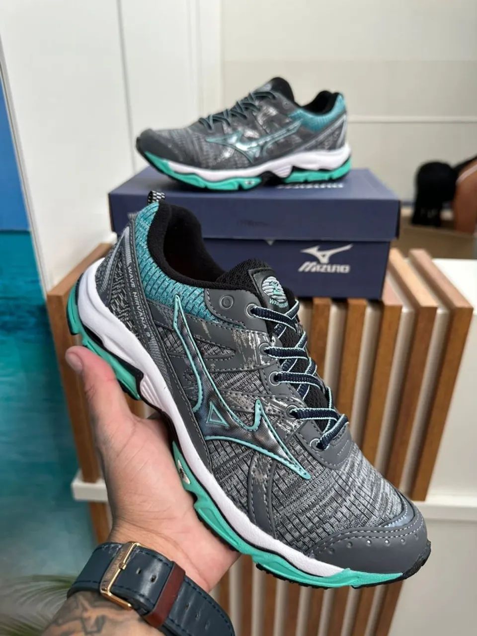 Tênis Mizuno Wave Rider 26 - Conforto e Estilo! - Foto 3