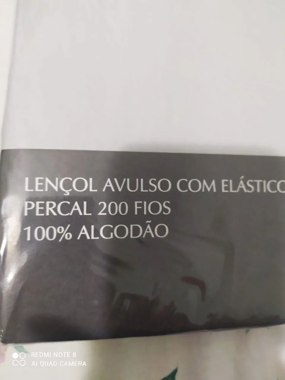 Lençol Percal 200 fios King-Novo   - Foto 2