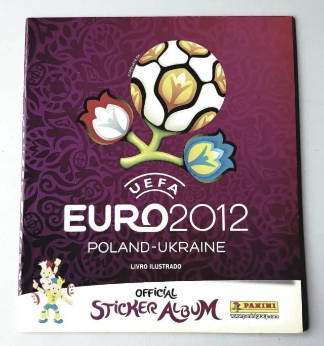 Colecionável - Álbum De Figurinhas - Eurocopa 2012 (UEFA Euro 2012) - Com 152 Figurinhas 
