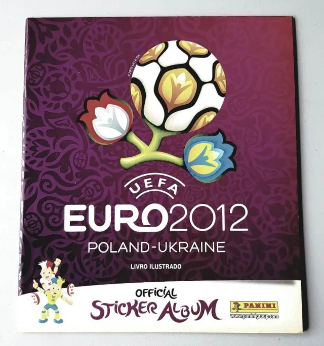 Colecionável - Álbum De Figurinhas - Eurocopa 2012 (UEFA Euro 2012) - Com 152 Figurinhas