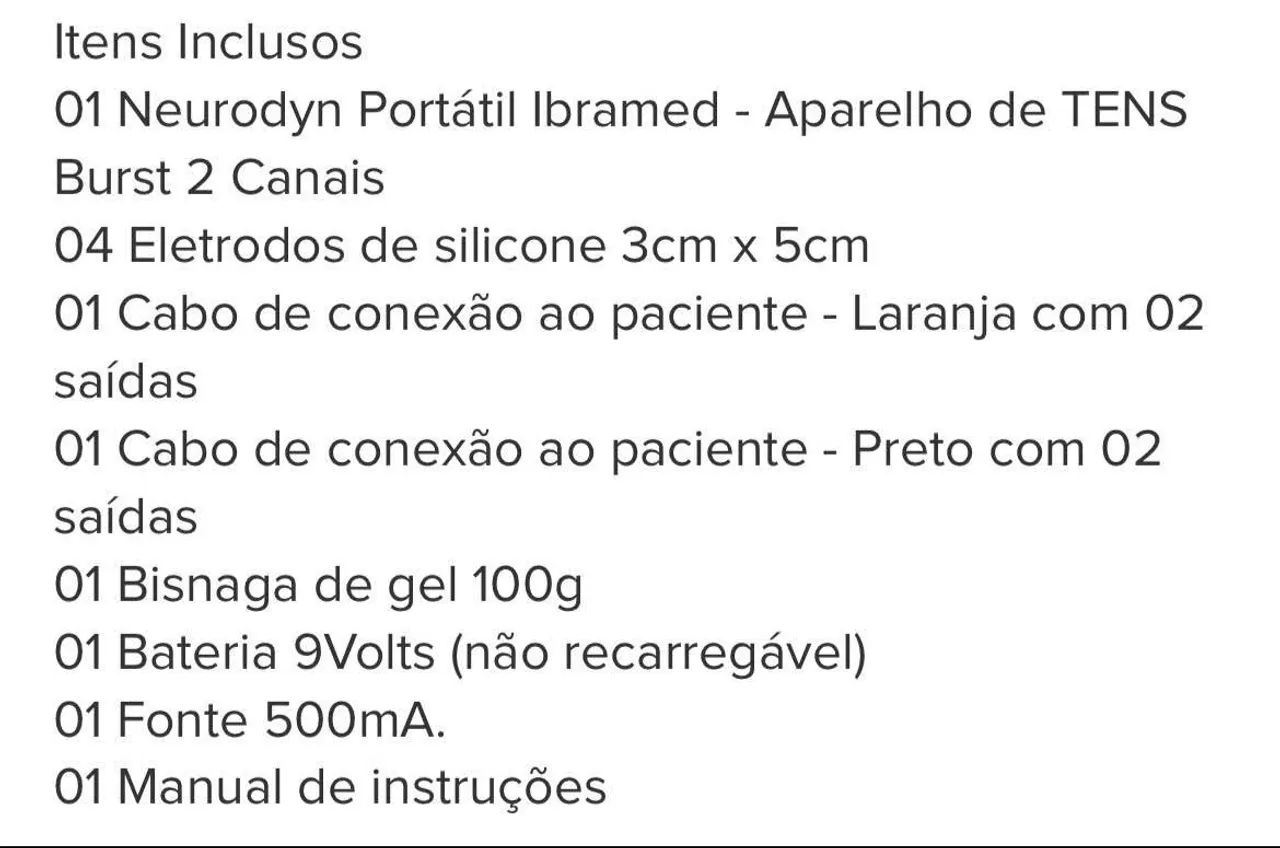 Neurodyn Portable Tens - Aparelho de Fisioterapia Portátil - Foto 3