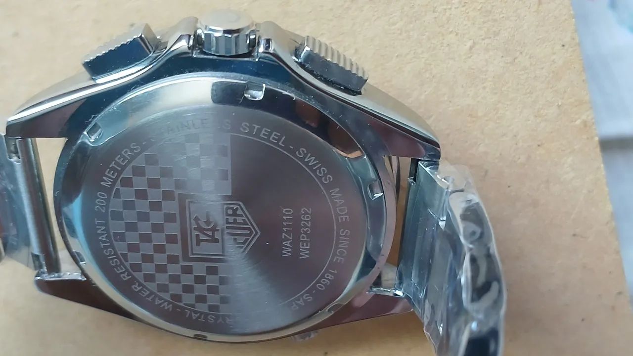 Relógio Tag Heuer Carrera prova dagua  - Foto 5