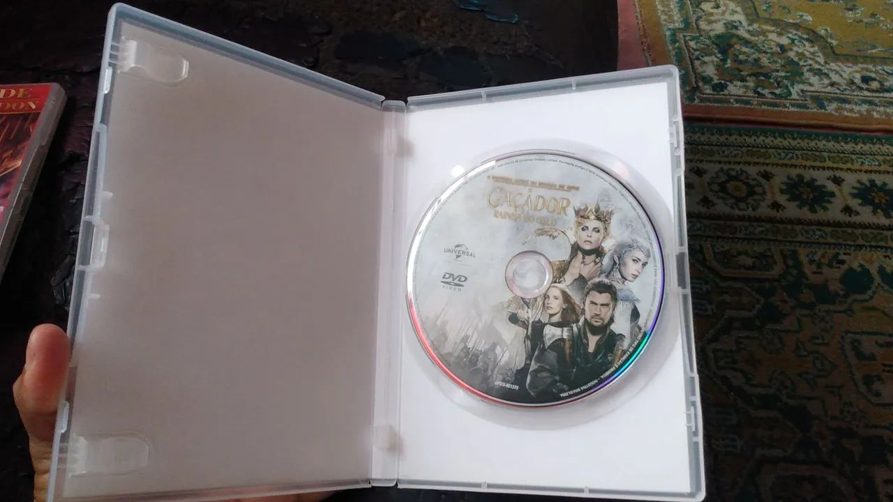 DVD original caçador e a rainha de gelo  - Foto 3