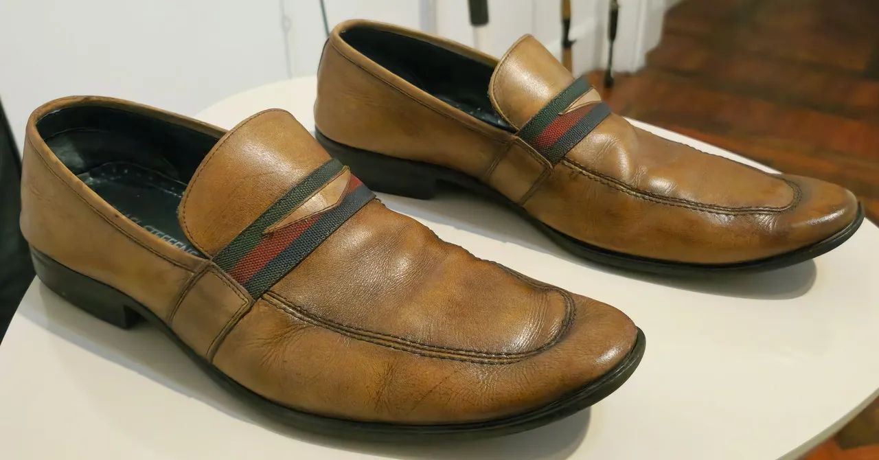 Sapato masculino de couro legítimo - Raphael Steffens<br> - Foto 3