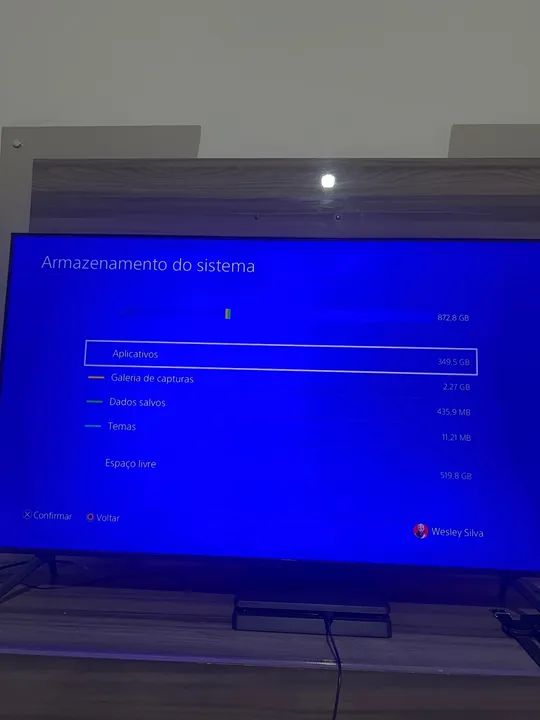 Playstation 4 Slim em Perfeito Estado! - Foto 4