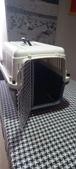 Caixa de transporte pet! Novinha! - Foto 5