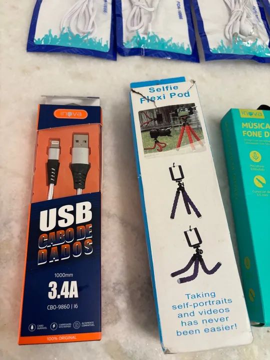 Acessórios para Celular - Cabos, Fones e Adaptadores - Foto 2